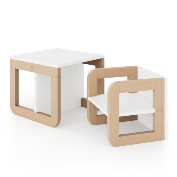 zestaw drewniany Møb 9w1